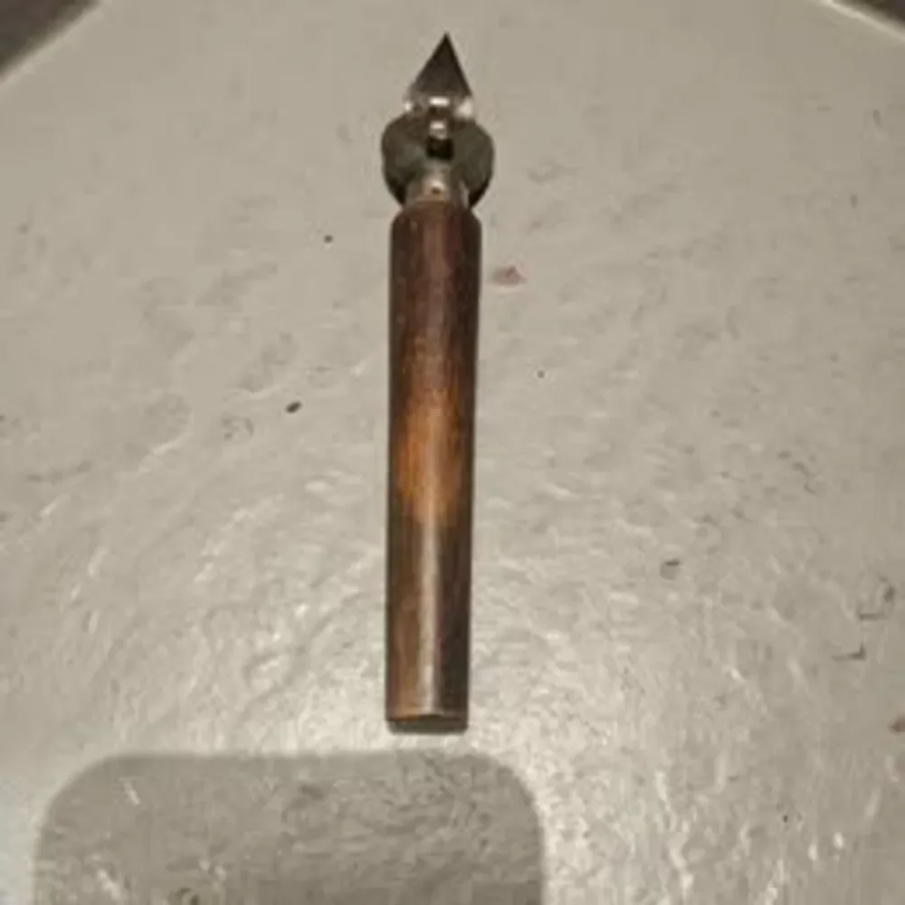 Vintage Wood Handled Metal Can Opener 7